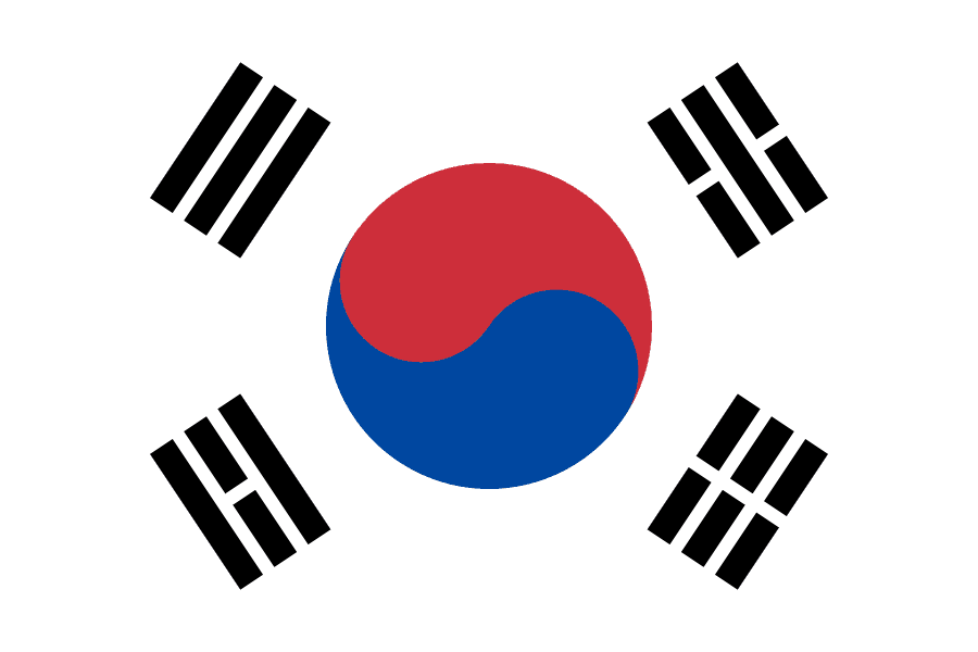 South Korea flag